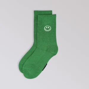 SMILEY SOCKEN GRÜN | KIDS